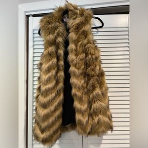 Express Faux Fur Vest